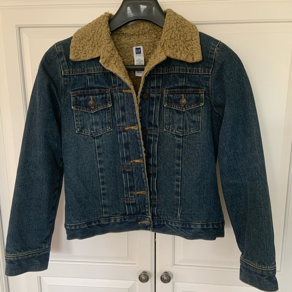 Gap Denim and Sherpa Lined Jacket